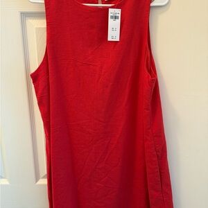 Sleeveless Red Abercrombie Dress